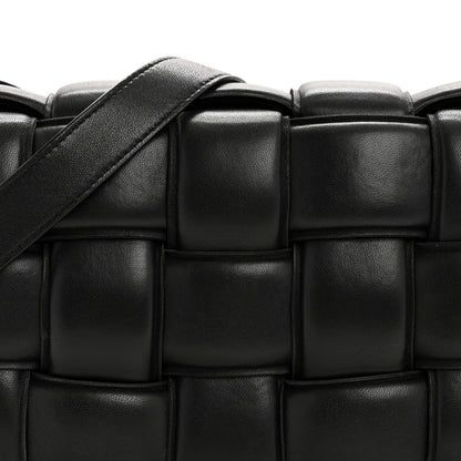 Bottega Veneta Nappa Maxi Intreccio Padded Cassette Crossbody Bag Black 8 of 13