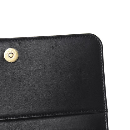 Chanel Velvet Quilted Wallet On Chain WOC Black 13 of 15