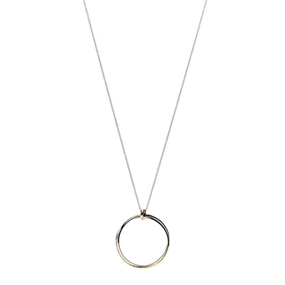Tiffany 18K Rose Gold Paloma's Melody Circle Pendant Necklace 1 of 5
