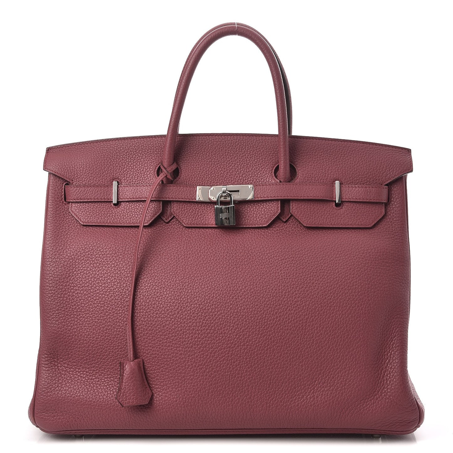 Taurillon Clemence Birkin 40 Bois de Rose