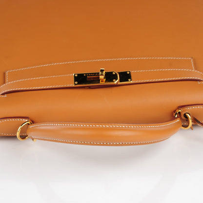 Hermes Chamonix Kelly Sellier 28 Naturelle 22 of 27