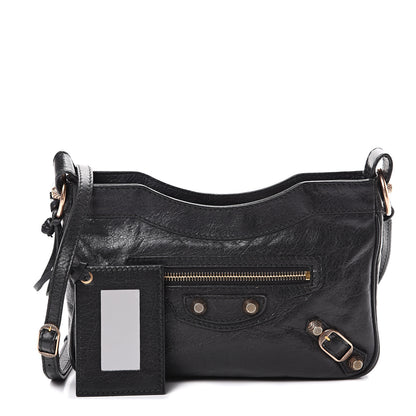 Balenciaga Agneau Giant 12 Rose Gold Hardware Hip Black 1 of 14