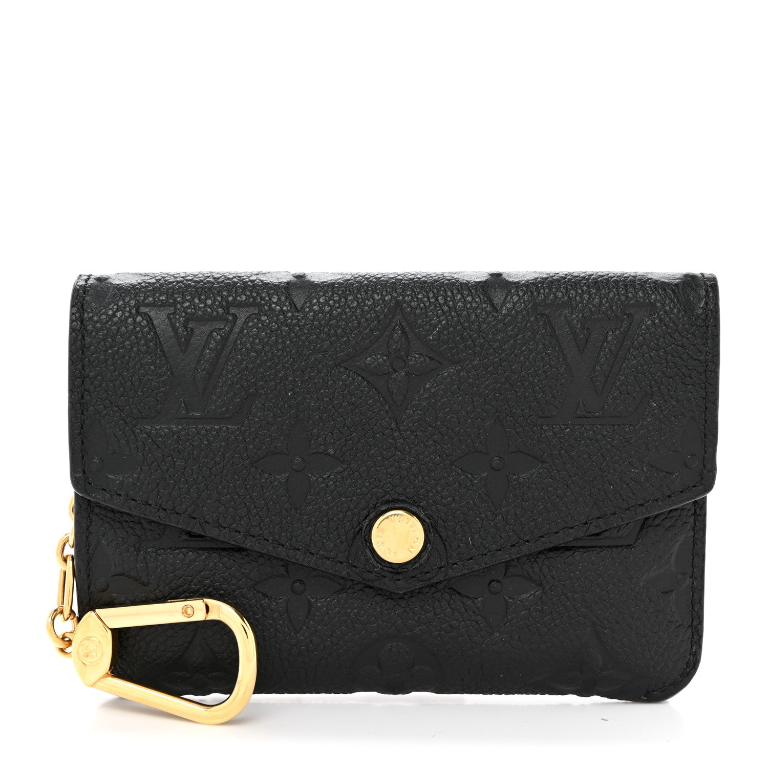 Louis Vuitton Empreinte Key Pouch Black 2 of 14