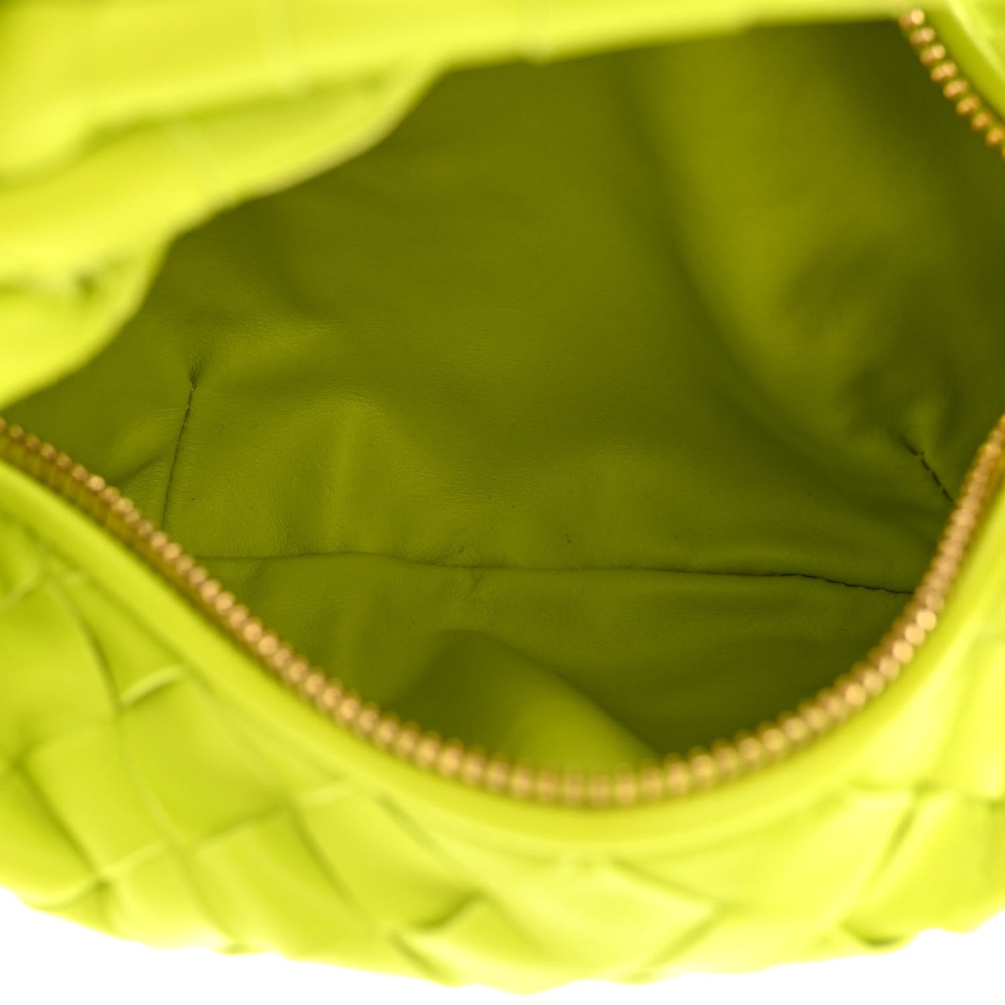 Nappa Intrecciato Mini Jodie Kiwi