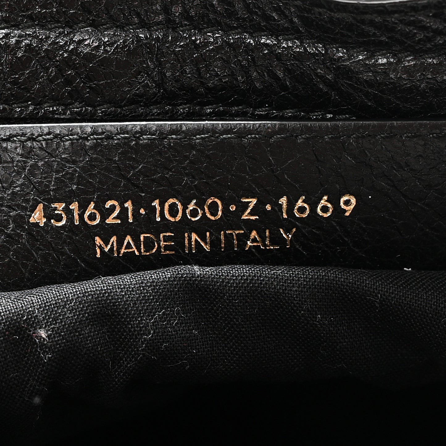 Agneau Classic Hardware S City Logo Strap  Black White
