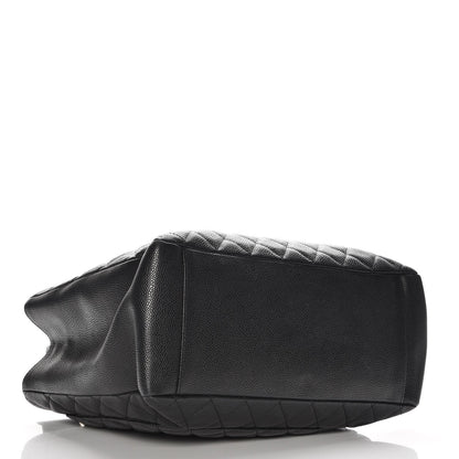 Chanel Caviar Quilted Grand Shopping Tote GST Black 4 of 8