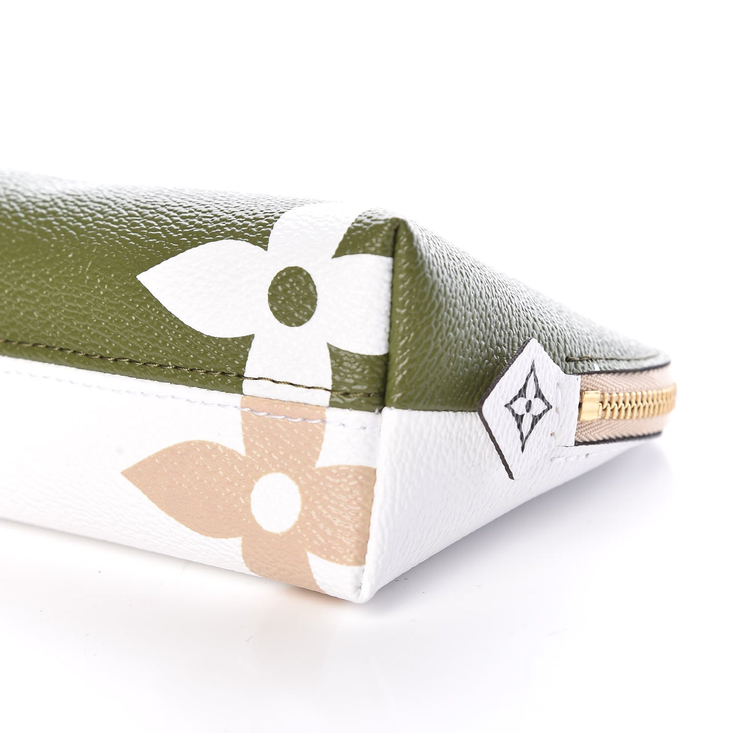 Monogram Giant Cosmetic Pouch Kaki