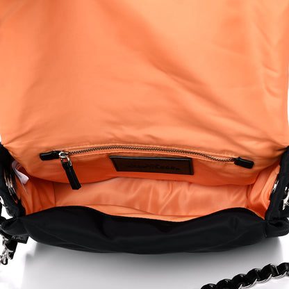 Marc Jacobs Lambskin The Pillow Bag Black Orange 5 of 13