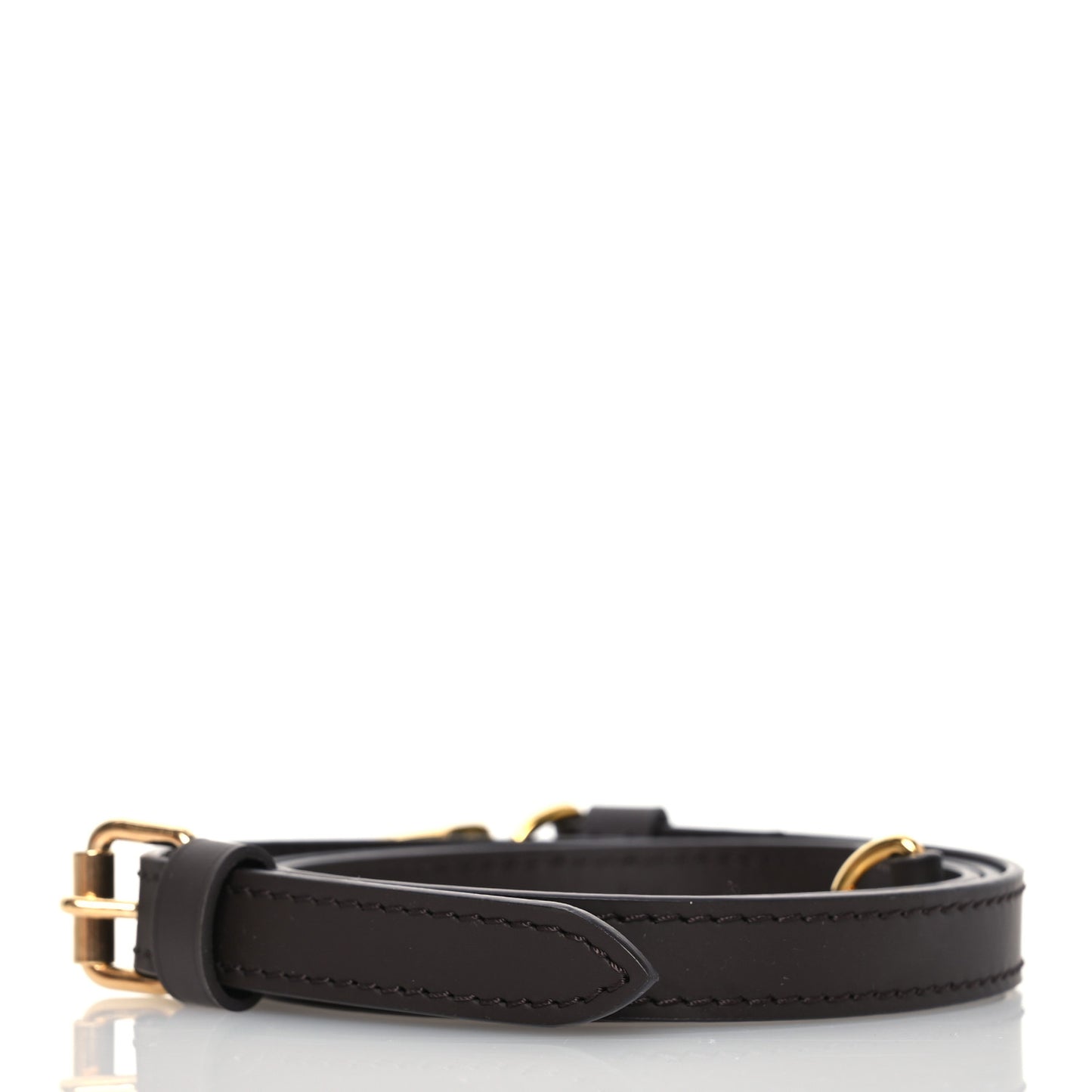 Calfskin 16mm Adjustable Shoulder Strap Ebene