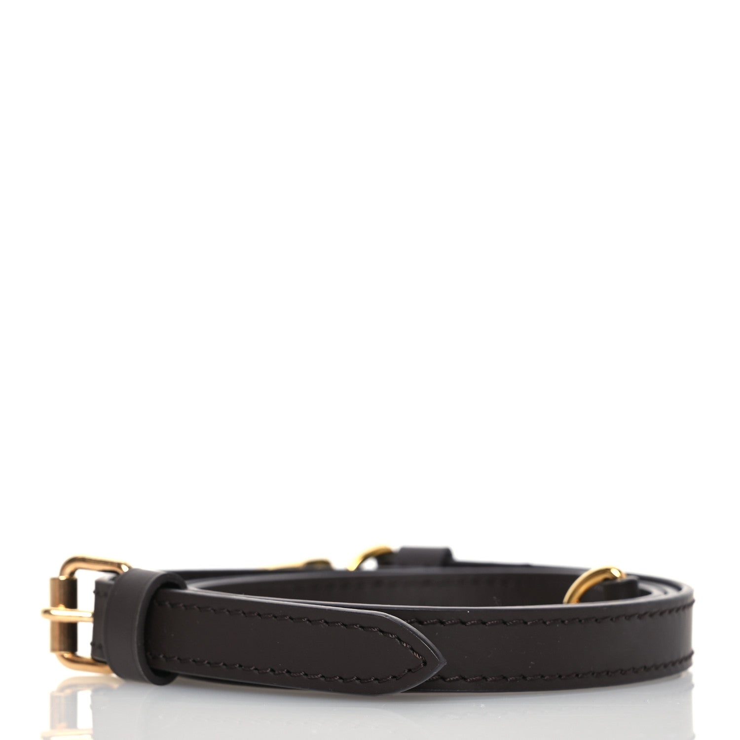 Louis Vuitton Calfskin 16mm Adjustable Shoulder Strap Ebene 2 of 5