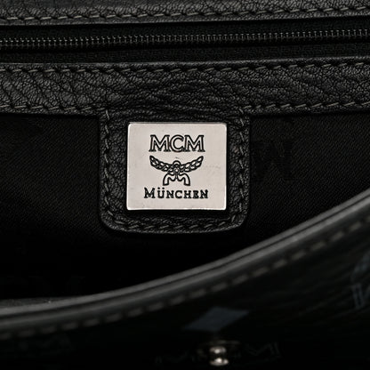 MCM Visetos Medium Satchel Black 6 of 12