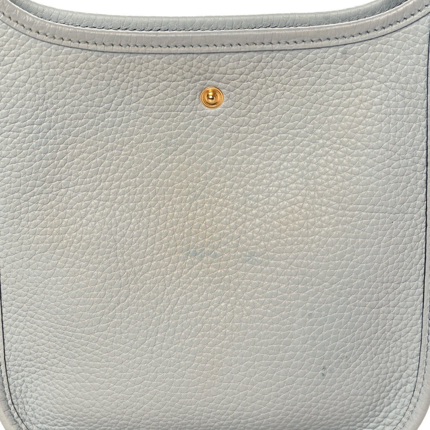 Hermes Taurillon Clemence Amazone Evelyne TPM Bleu Pale Etain 10 of 11