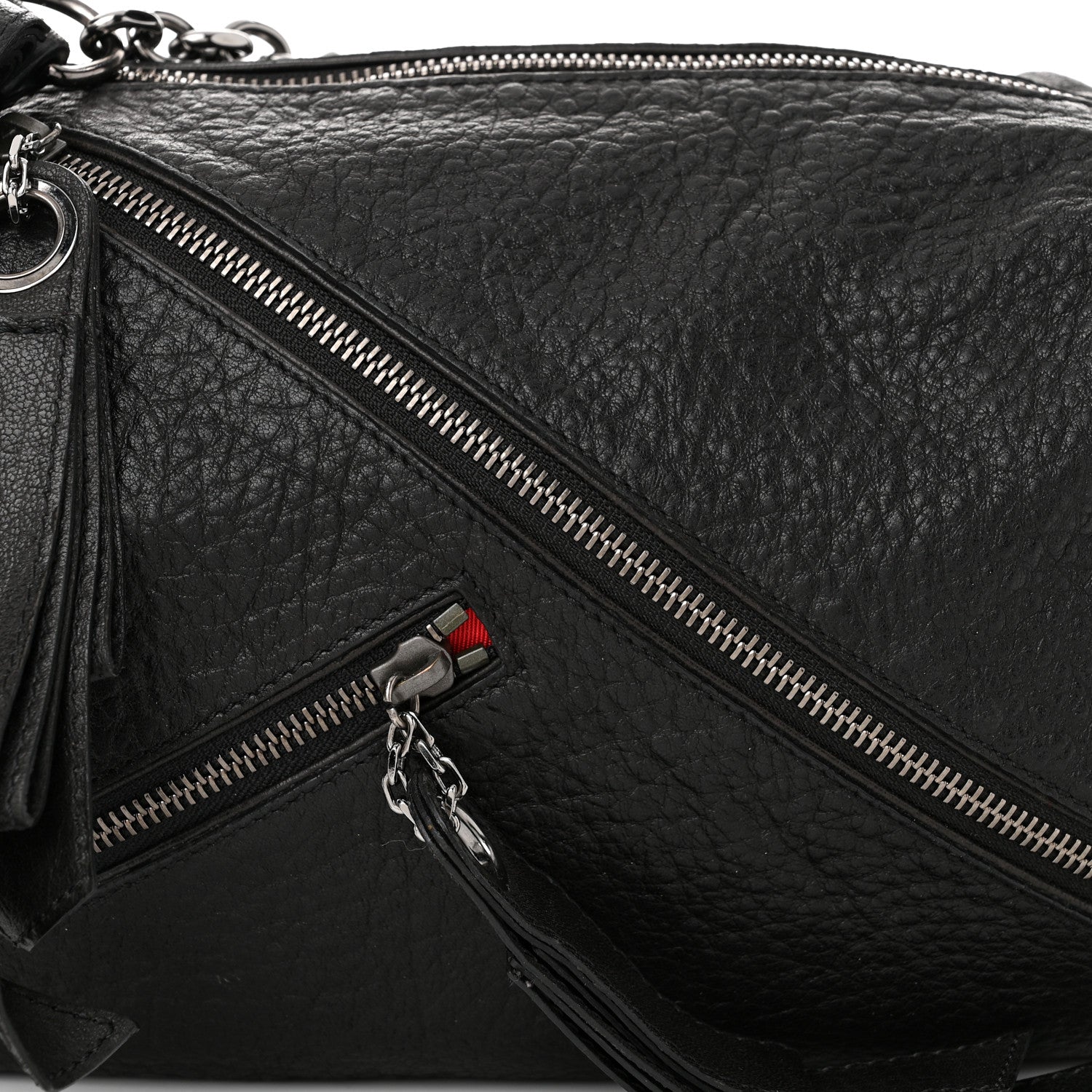 Christian Louboutin Nappa Okapi Medium Trophe Shoulder Bag Black 6 of 10