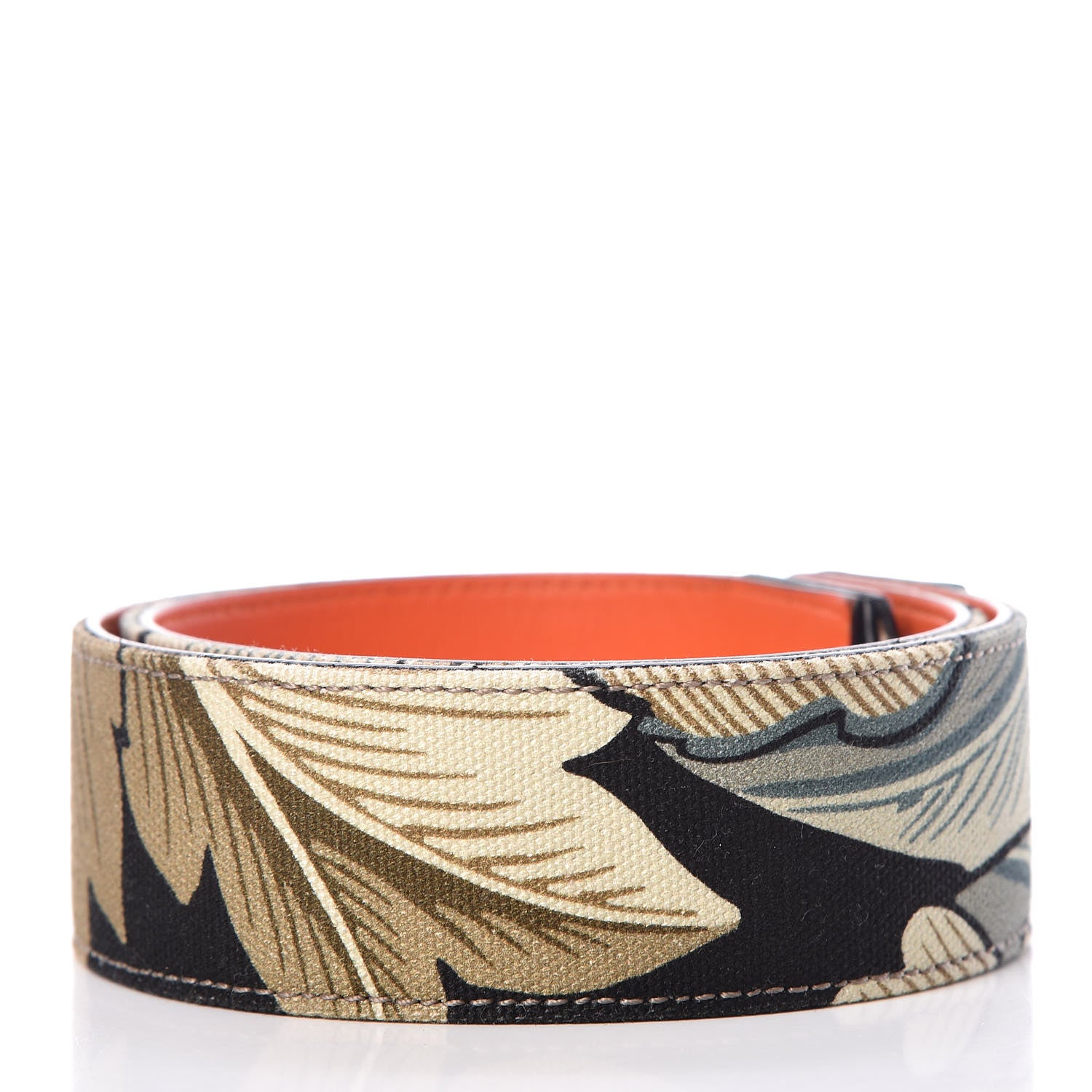 Loewe Canvas Calfskin Camo Strap Green Multicolor 2 of 4