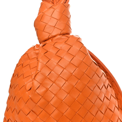 Bottega Veneta Nappa Intrecciato BV Twist Orange 8 of 10