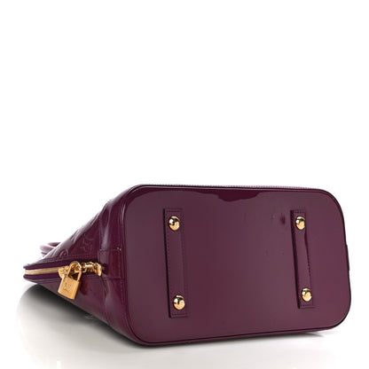 Louis Vuitton Vernis Alma PM Griotte 4 of 11