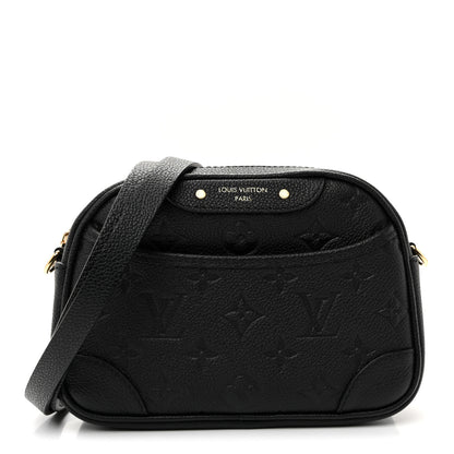 Louis Vuitton Empreinte Monogram Tiny Camera Bag Black 1 of 8