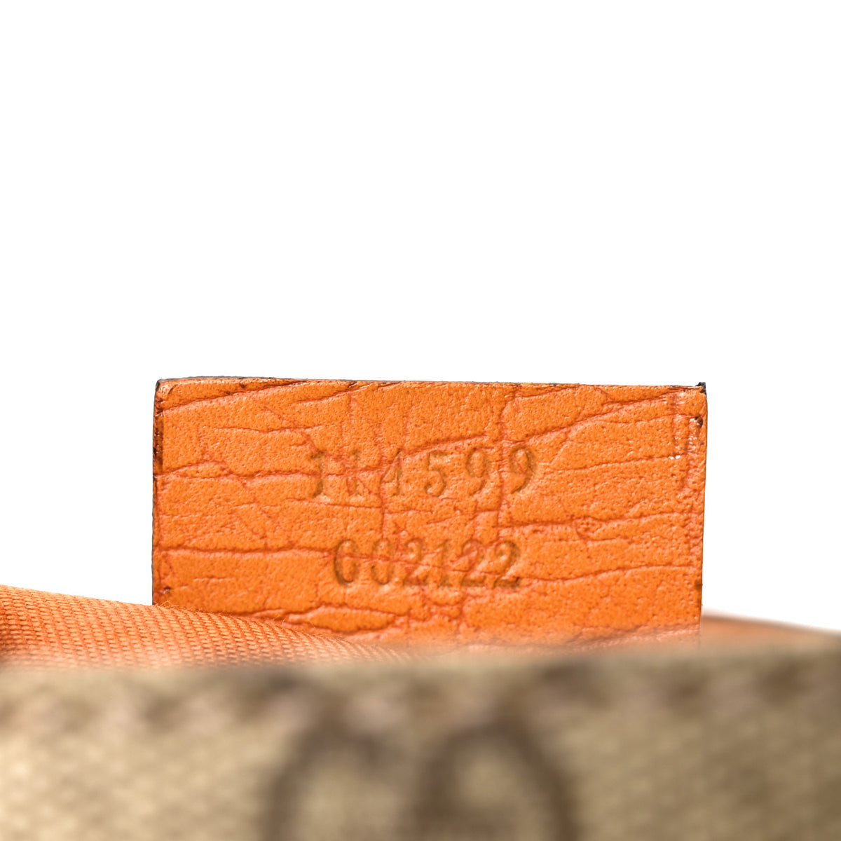 GG Monogram Pochette Orange