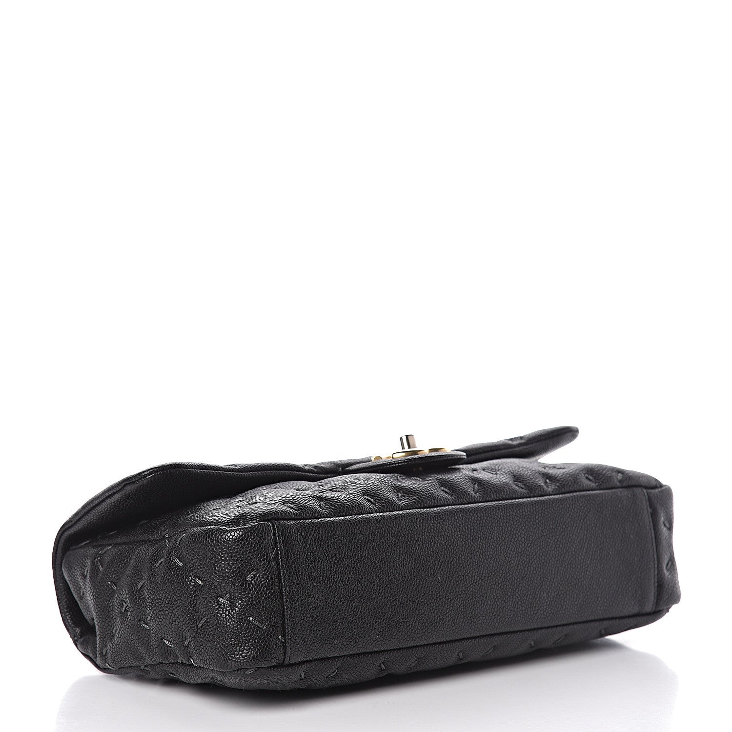 Chanel Caviar Stitched Flap Black 4 of 12