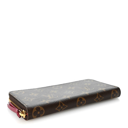 Louis Vuitton Monogram Clemence Wallet Fuchsia 4 of 8