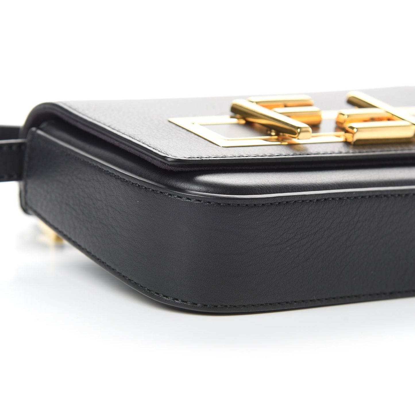 Vitello Dolce Mini 3Baguette Shoulder Bag Black
