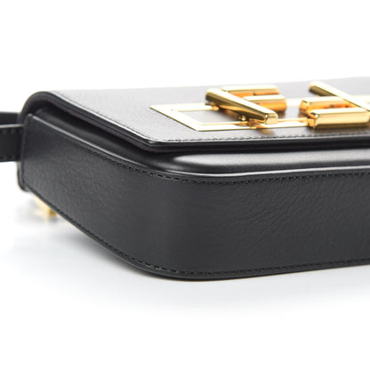 Fendi Vitello Dolce Mini 3Baguette Shoulder Bag Black 9 of 10