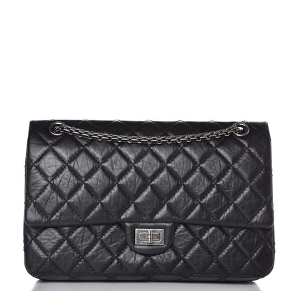 Chanel Aged Calfskin Quilted 2.55 Reissue 226 Flap Black 1 of 9