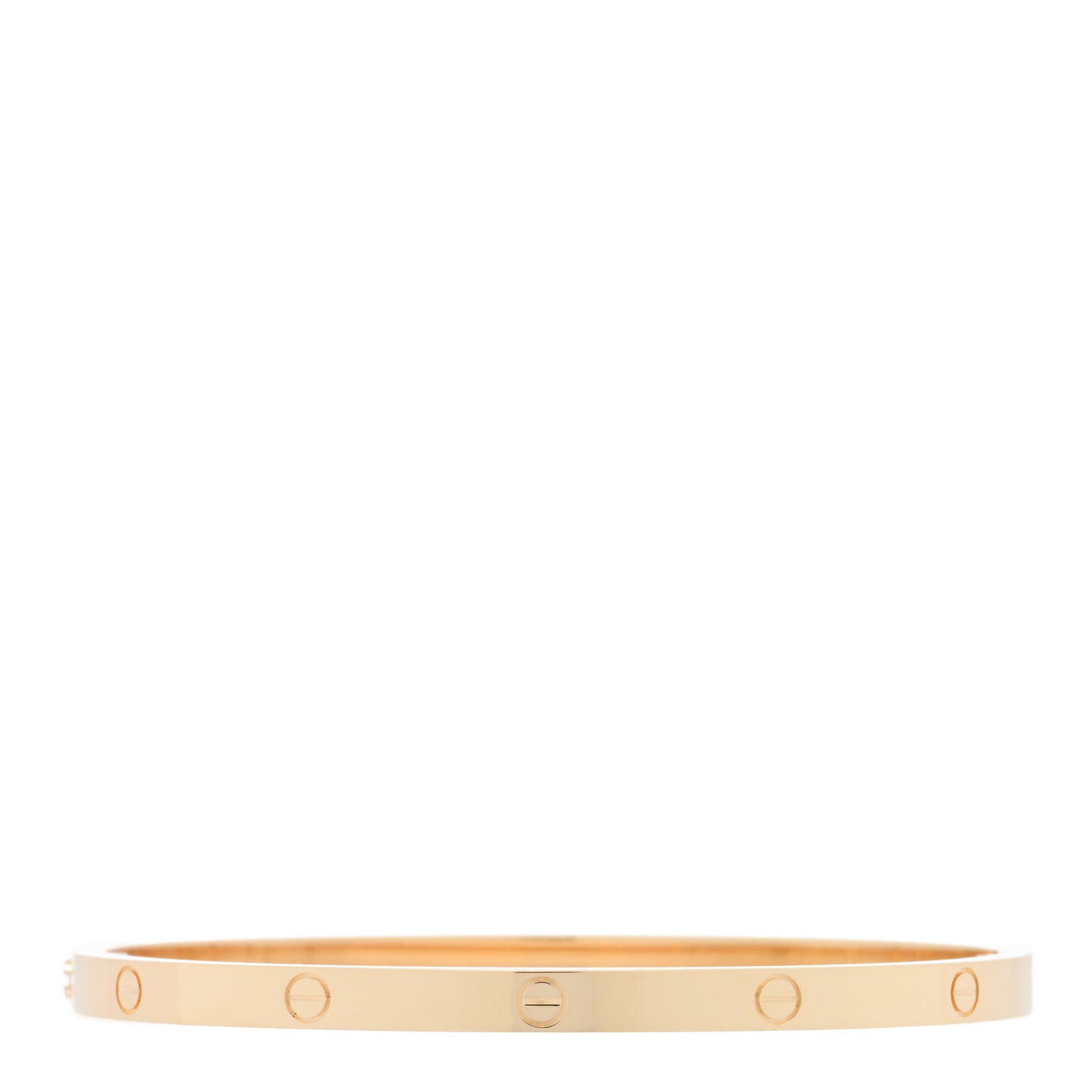 18K Yellow Gold Small LOVE Bracelet 16