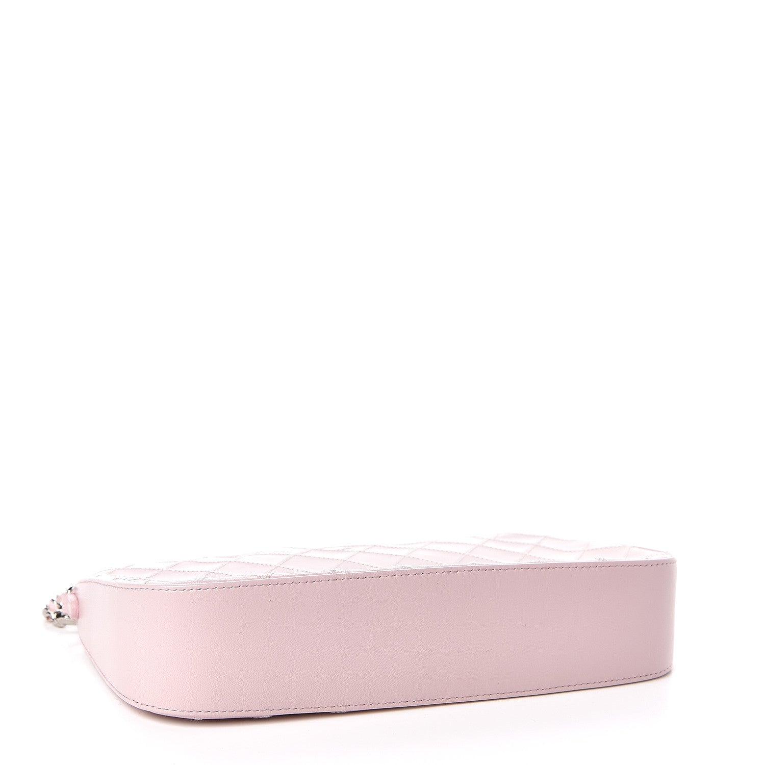 Chanel Lambskin Diamond Stitched Shoulder Bag Light Pink 4 of 11