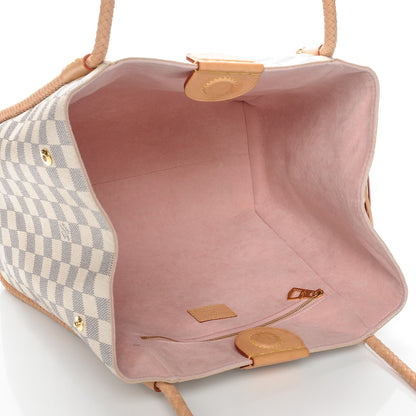 Louis Vuitton Damier Azur Propriano Rose Ballerine 5 of 10