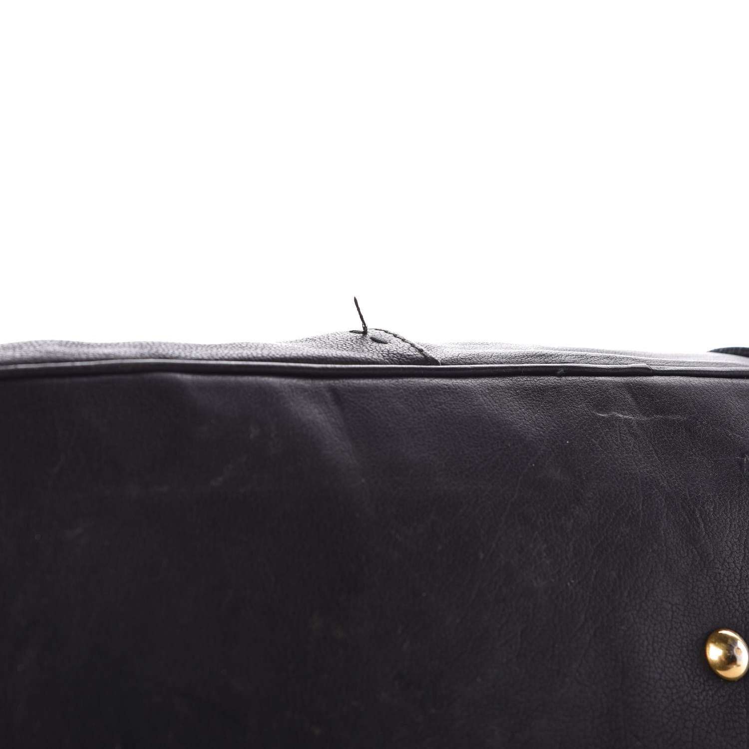 Saint Laurent Calfskin Oversized Muse Black 10 of 13