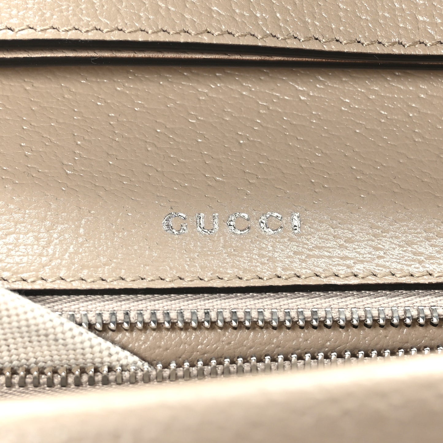 GG Supreme Monogram Textured Dollar Calfskin Dionysus Small Shoulder Bag Beige Mystic White Oatmeal