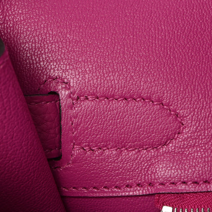 Hermes Togo Birkin 30 Rose Pourpre 10 of 29