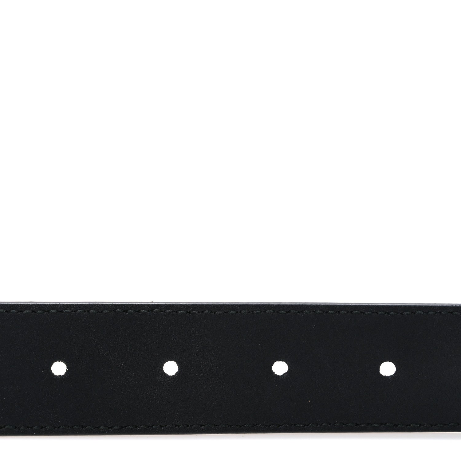 Gucci Calfskin Double G 30mm Belt 80 32 Black 4 of 5