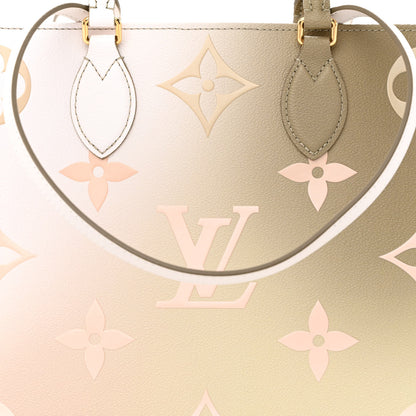 Louis Vuitton Monogram Giant Spring In The City OnTheGo MM Sunset Kaki 7 of 9