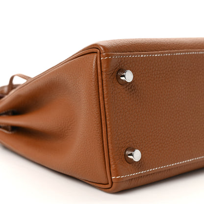 Hermes Togo Kelly Retourne 25 Gold 7 of 8