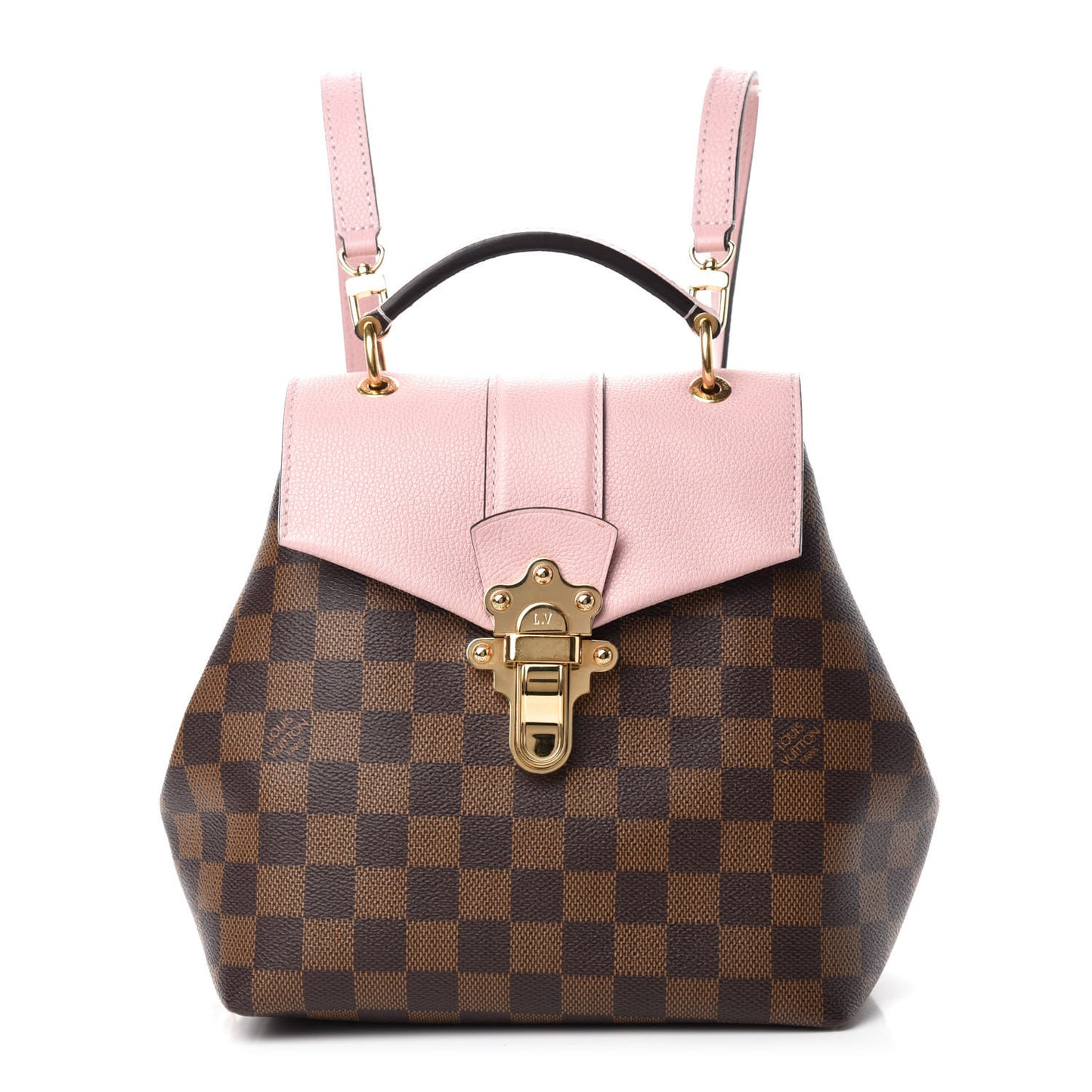 Damier Ebene Clapton Backpack Magnolia