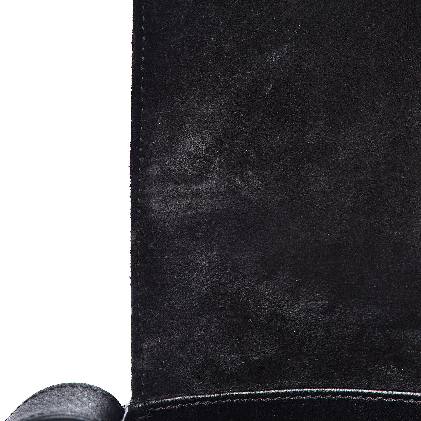 Suede Medium Arli Flap Shoulder Bag Black