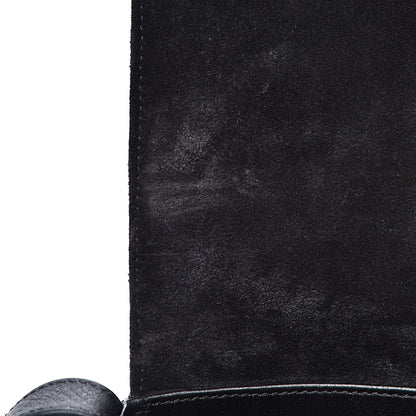 Gucci Suede Medium Arli Flap Shoulder Bag Black 13 of 15