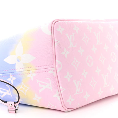Louis Vuitton Monogram Escale Neverfull MM Pastel 10 of 13