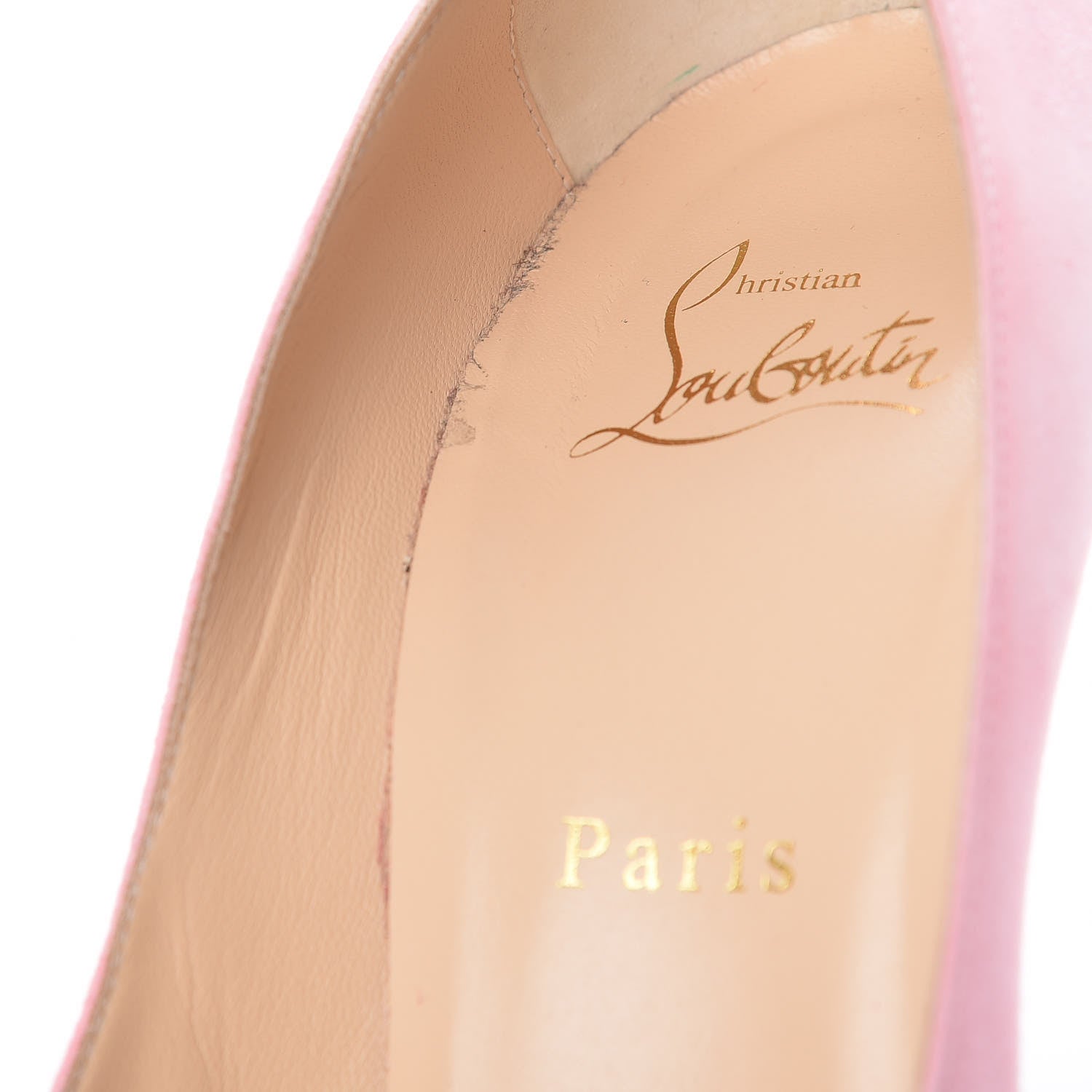 Christian Louboutin Veau Velours Decoltish 100 Pumps 40 Dolly 10 of 14