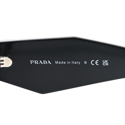 Prada Acetate Symbole Sunglasses SPR 07Y Black 5 of 7