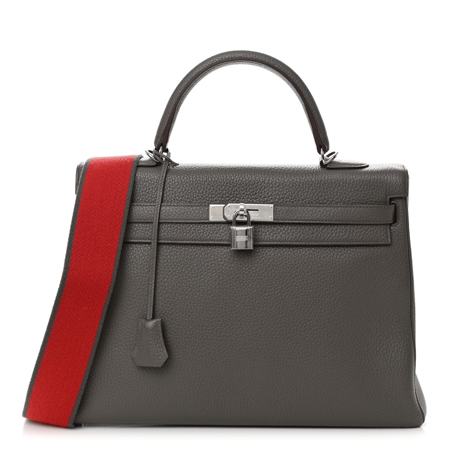 Taurillon Clemence Kelly Retourne 35 Etain Rouge Casaque