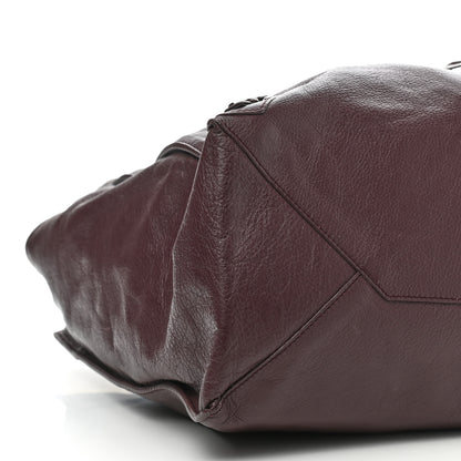 Balenciaga Veau Papier A4 Tote Rouge Aubergine 10 of 12