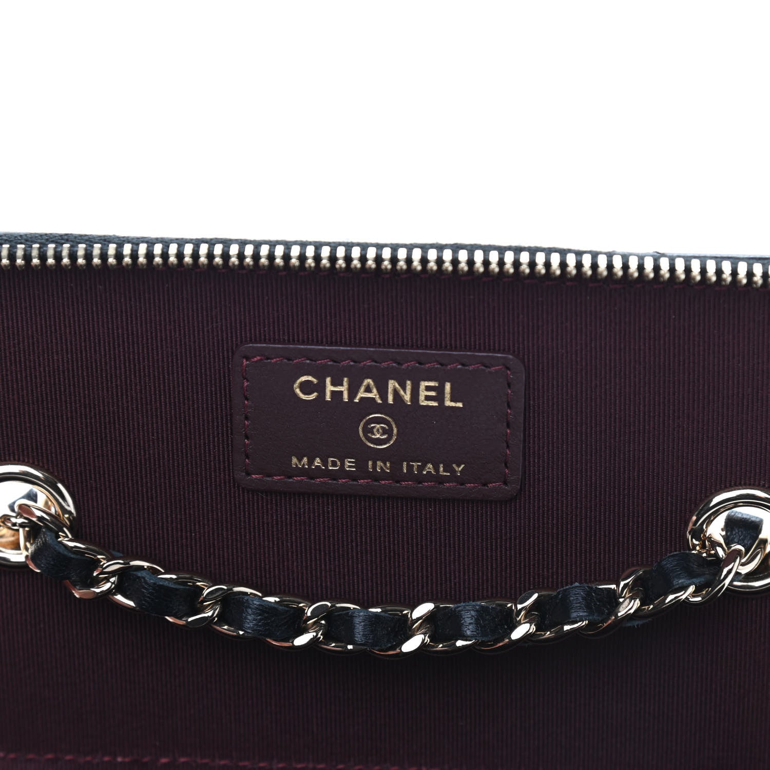 Chanel Lambskin Quilted Small Vanity Case With Chain Black 6 of 10