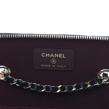 Chanel Lambskin Quilted Small Vanity Case With Chain Black 6 of 10