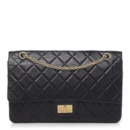 Chanel Aged Calfskin Quilted 2.55 Reissue 227 Flap Black 1 of 13