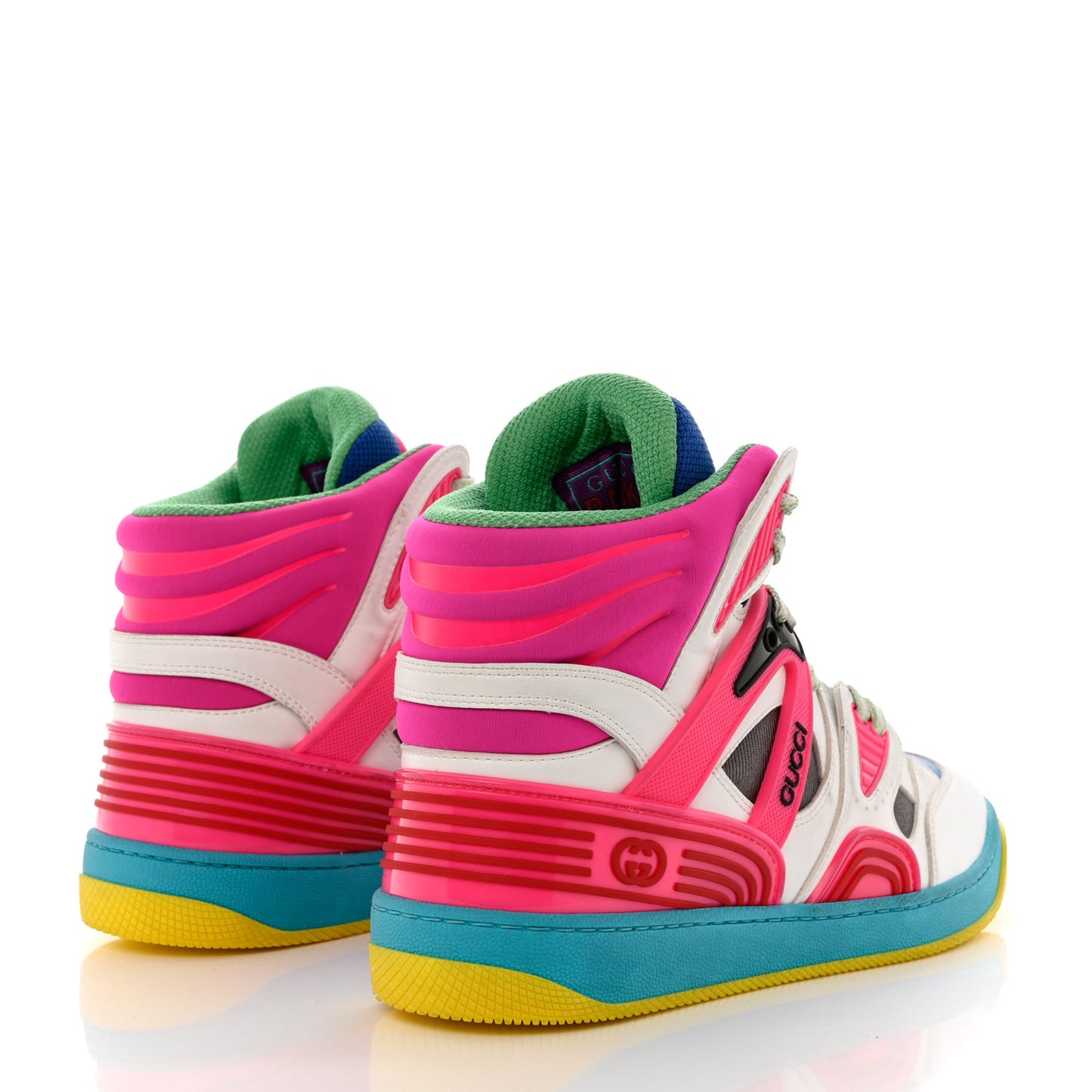 Demetra Womens Basket High Top Sneakers 39 Great White Bright Splash Loess
