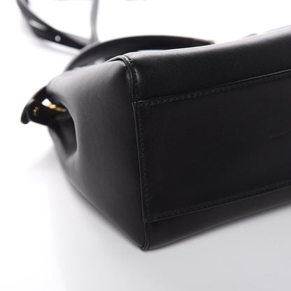 Fendi Nappa Mini Peekaboo Iconic Satchel Black 8 of 11
