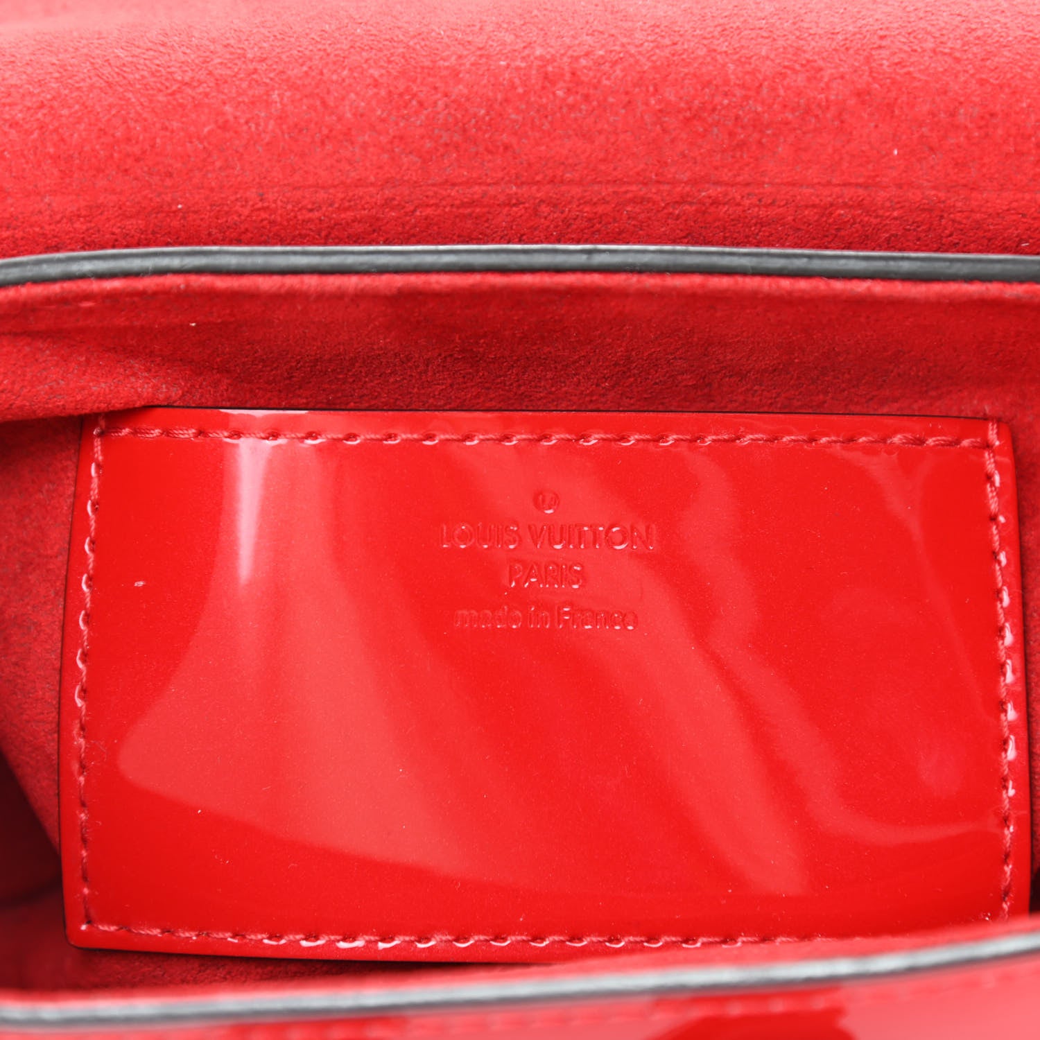 Louis Vuitton Patent Monogram Infrarouge Twist Shoulder Bag PM Coquelicot 6 of 10